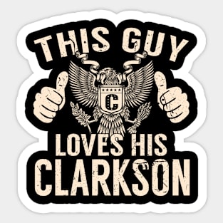 CLARKSON Sticker